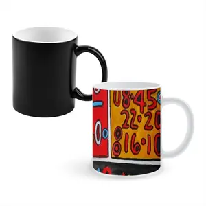 Chart Heat Sensitive Color Changing Mug