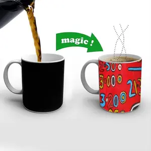 Chart Heat Sensitive Color Changing Mug