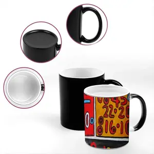 Chart Heat Sensitive Color Changing Mug