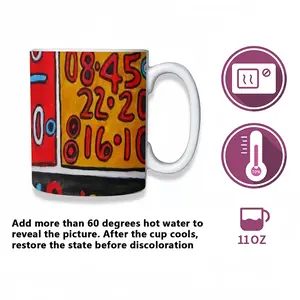 Chart Heat Sensitive Color Changing Mug