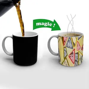 Rain Heat Sensitive Color Changing Mug