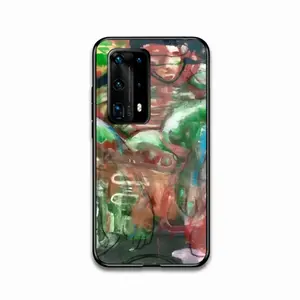 Young Man With Dog HUAWEI P40 Phone Case