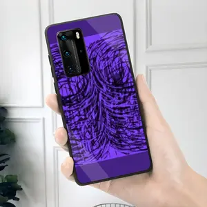 Purple Swirl HUAWEI P40 Phone Case