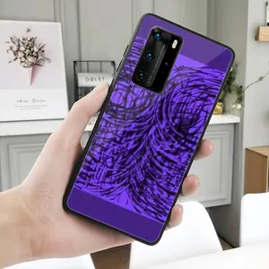 Purple Swirl HUAWEI P40 Phone Case