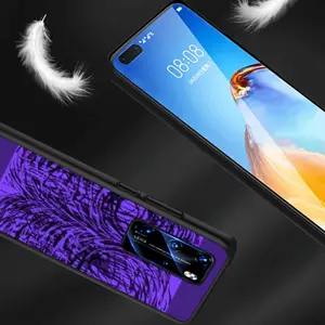 Purple Swirl HUAWEI P40 Phone Case