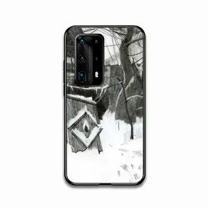 Old Yard In Winter HUAWEI P40 Phone Case