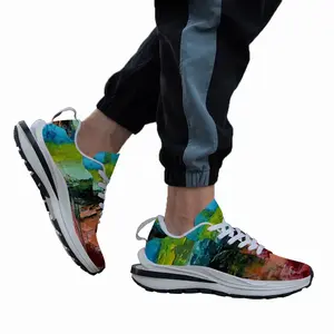 Men Colored Abstract Training Shoes