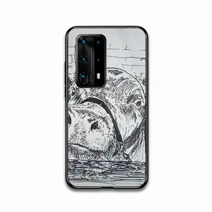 Kilroy Cow HUAWEI P40 Phone Case