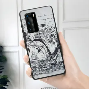 Kilroy Cow HUAWEI P40 Phone Case