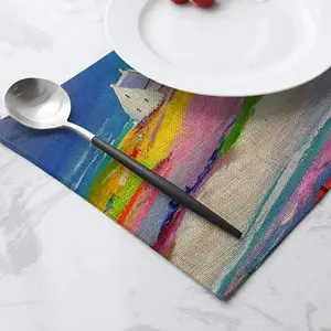 Boat Red Double Insulated Placemats