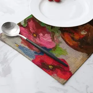 Red And Blue Double Insulated Placemats