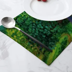 Backyard Fence Double Insulated Placemats