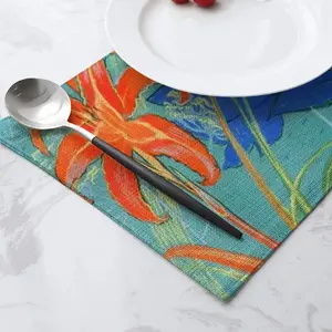 Orange Lily Double Insulated Placemats