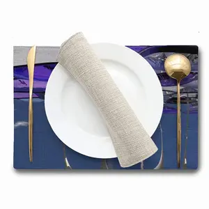 A Cool Vista Of Blue And Purple (2014) Double Insulated Placemats