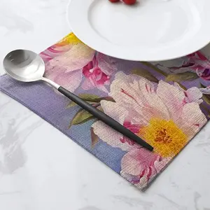 The Kingdom Of Peonies Double Insulated Placemats