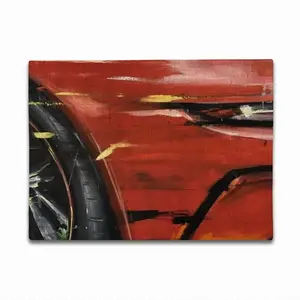 Porsche Red Crash Double Insulated Placemats