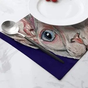 Bald Cat Double Insulated Placemats