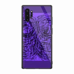 Purple Swirl Samsung Galaxy Note10 Phone Case