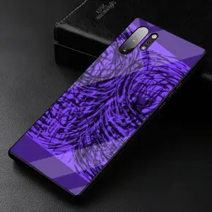 Purple Swirl Samsung Galaxy Note10 Phone Case