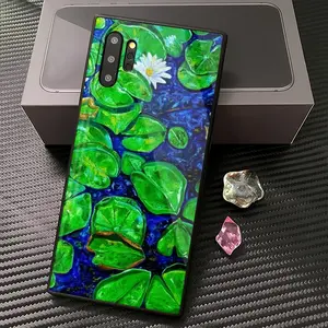 Water Lilies On The Blue Lake Samsung Galaxy Note10 Phone Case