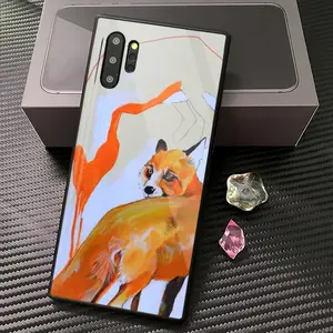 Foxes On The Road Samsung Galaxy Note10 Phone Case