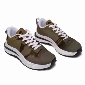 Men Lines On Greenish Training Shoes