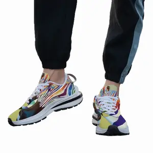 Men Happy Zebra Training Shoes