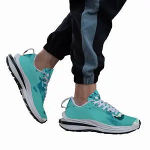 Men Turquoise Horse Training Shoes