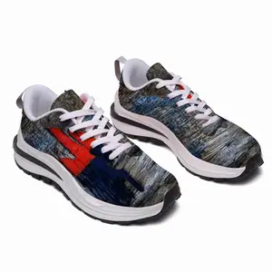 Men Blue White Red Training Shoes