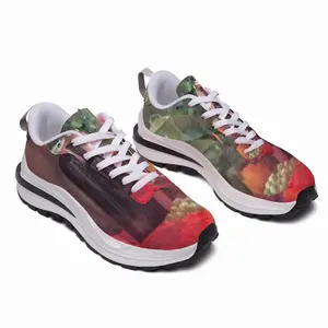 Men Still Life (Green And Red) Training Shoes