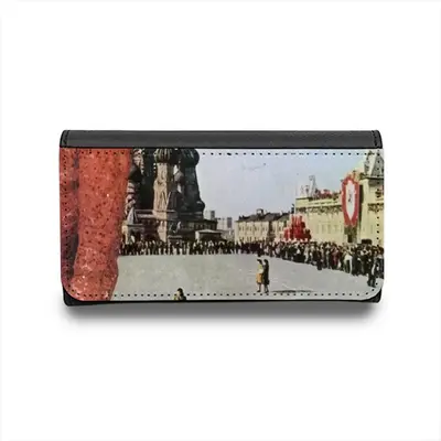 Lady In Red Square Glasses Case