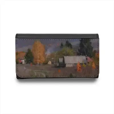 Autumn Village Nikolaevka Glasses Case