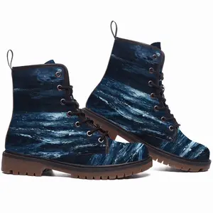 Men Moonlit Leather Work Boots