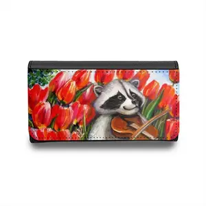 Raccoon Celebrating Spring Glasses Case