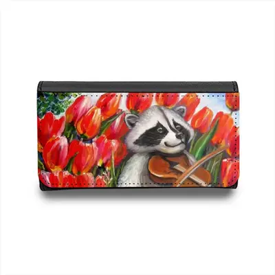 Raccoon Celebrating Spring Glasses Case