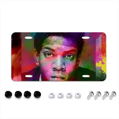 Jean-Micheal License Plate Cover