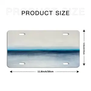 Untitled F License Plate Cover