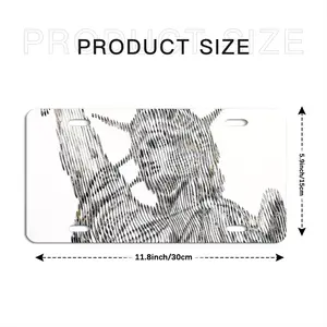 The Statue Of Liberty License Plate Cover