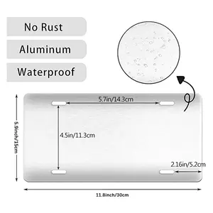 Malus Sylvestris - Path V License Plate Cover