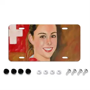 Giulia Steingruber License Plate Cover