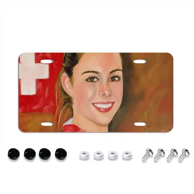 Giulia Steingruber License Plate Cover