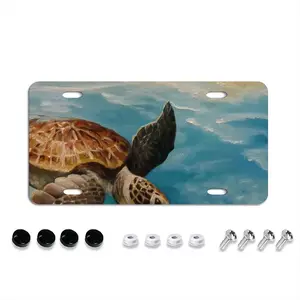 Caribbean Turtle Iii License Plate Cover