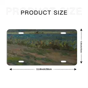 The Cabbage Field License Plate Cover