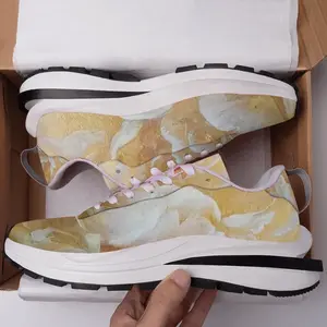 Men Gold Flower Training Shoes