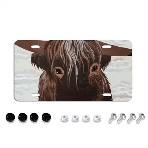 Bull - Red Bull Taurus Animals Buffalo Wild License Plate Cover