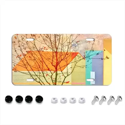 Tree I License Plate Cover