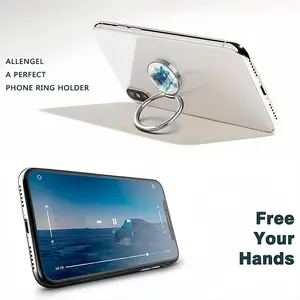 Basic Blue Mobile Phone Holder (Ring)