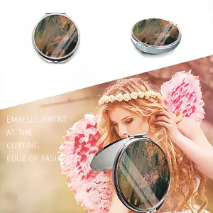 Bronze Abstraction Portable Makeup Mirror