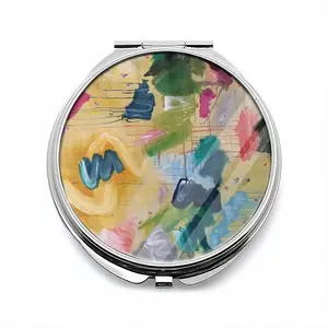 S Is For Summer Portable Makeup Mirror