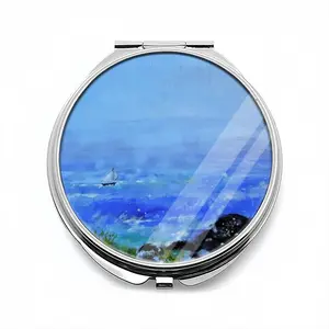 Blustery Sail Portable Makeup Mirror